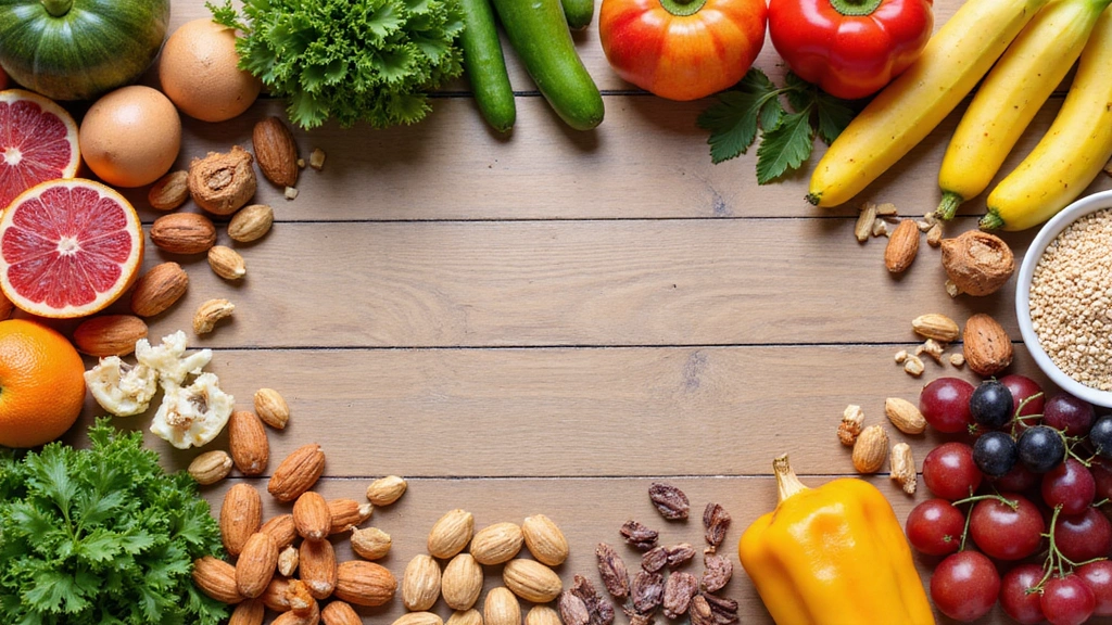 Tavola imbandita con cibo sano e colorato